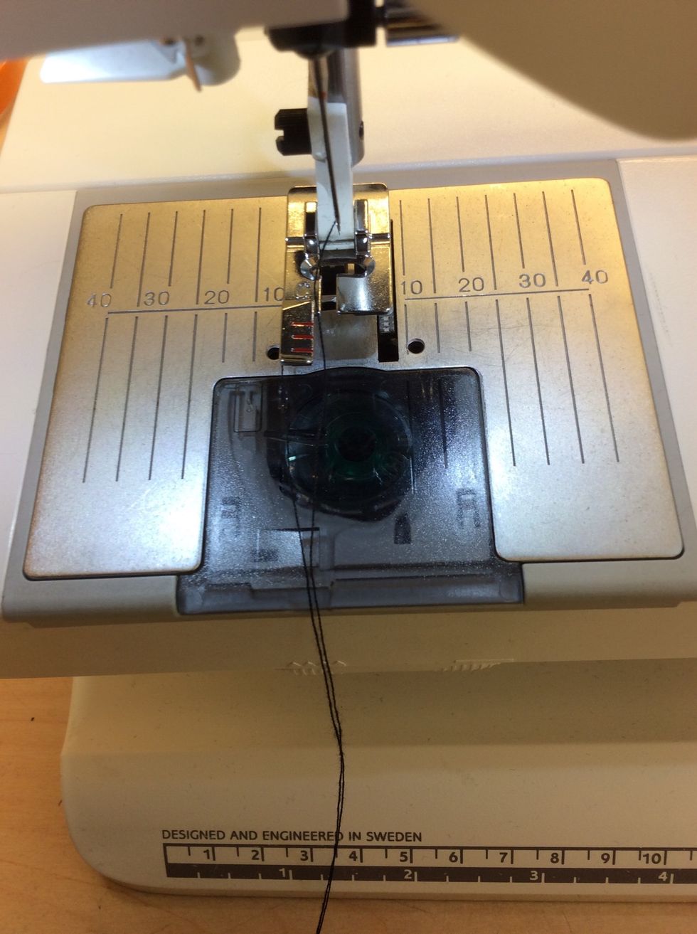 Byta pressarfoten till C.