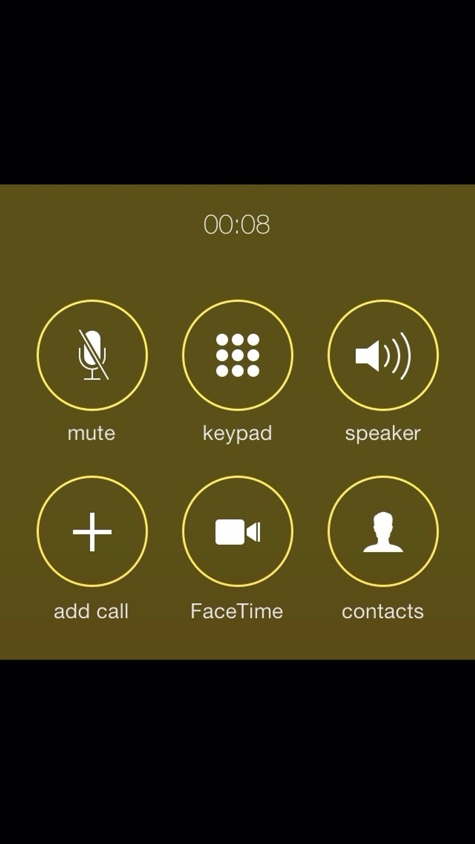 Call your first person. When they answer, tap "Add Call"