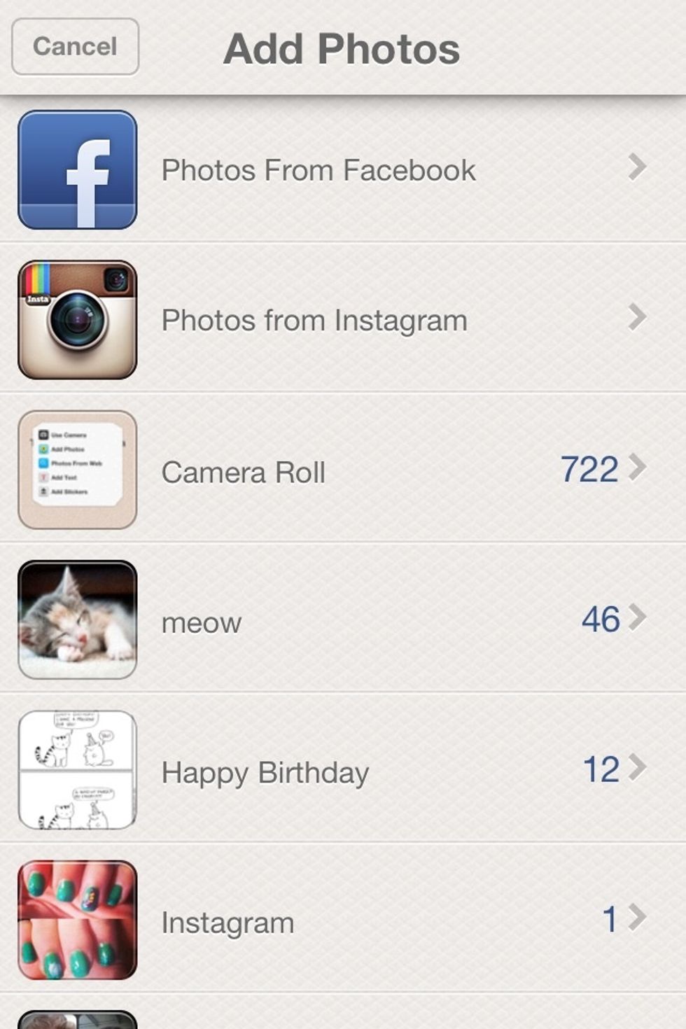 Camera roll