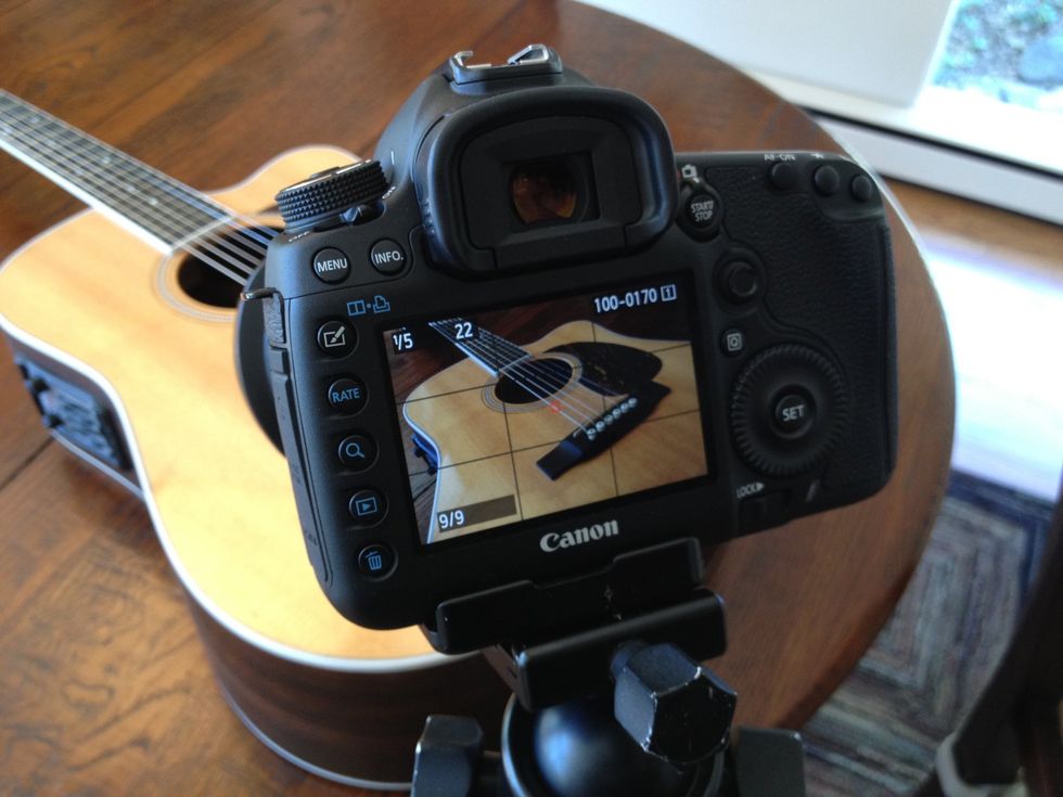 Camera set to manual mode, a slow shutter speed (1/5 of a second) was set to get a greater depth of field (f22). The self timer was used to eliminate camera shake.