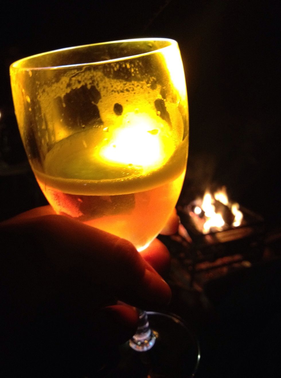 Camp fires best are enjoyed with a beer. Starring Kris Purdy a fire starting virgin who needed to start a fire to tick off a '30 things to do by 30'