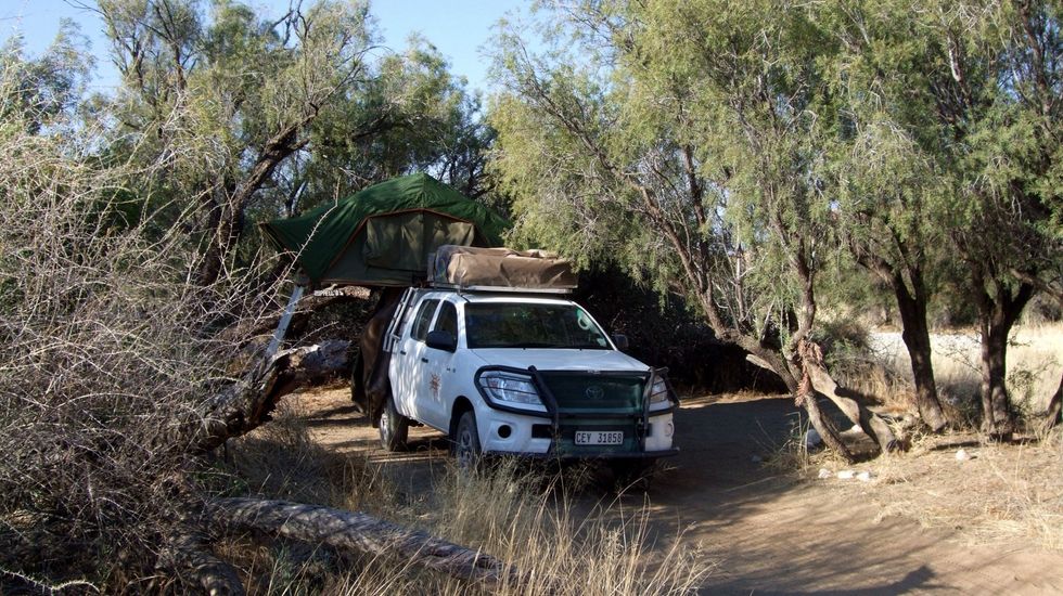 Camping is not the same as in Europe!