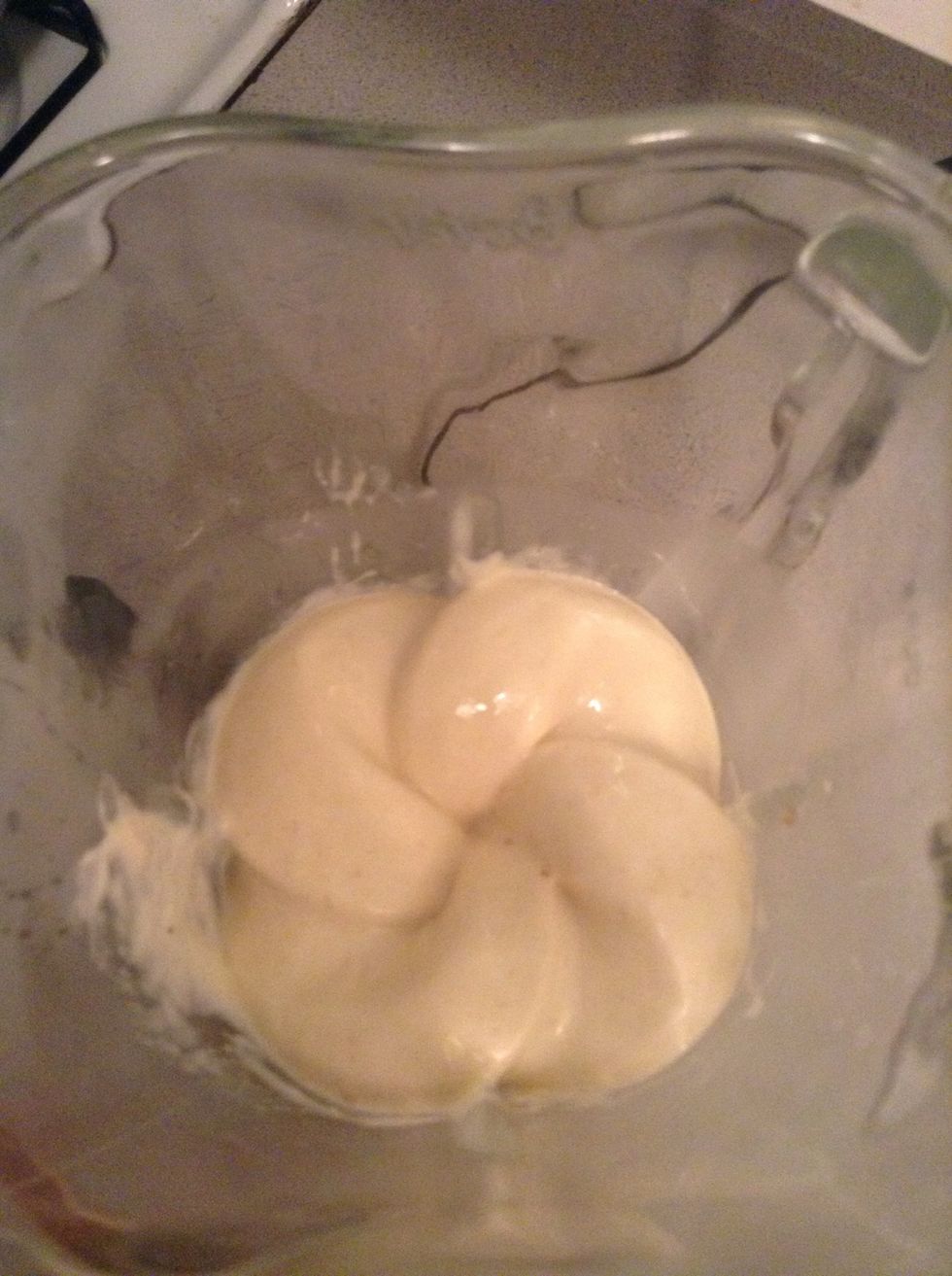 Can't tell me that doesn't look like your favorite frozen yogurt ... Creamy no milk!