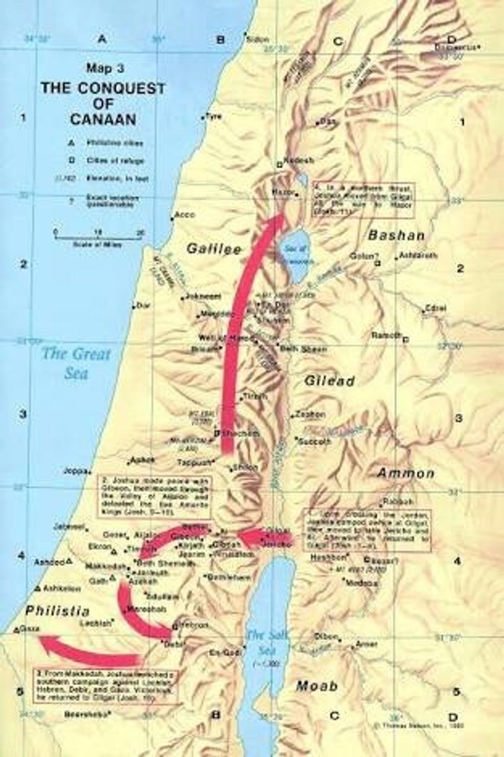 Canaan is a land bridge. For those who do not understand the definition of land bridge it is basically a stretch of land which connects trade between Asia, Africa and Europe.