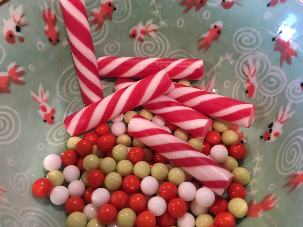 Candy canes too!