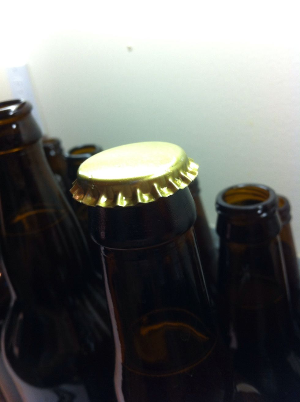 cap each and every one of your boys. DO NOT DRINK THEM. you will DIE. just kidding cowards. you will get drunk that's all. this beer is ready to go. dextrose and six days will give you carbonation.