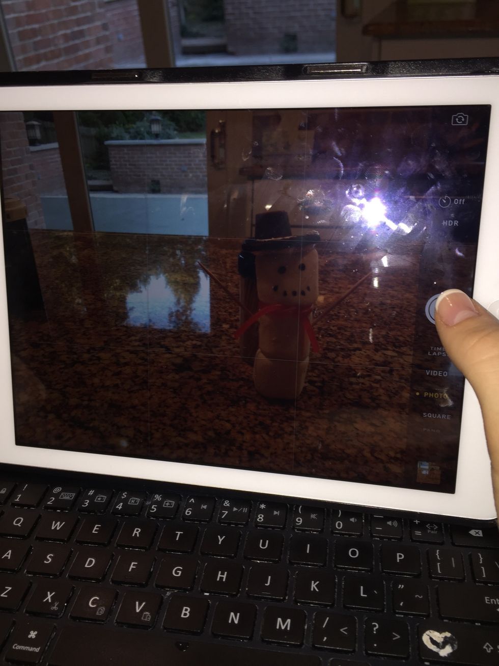 Capture him/her forever! If it is particularly amazing, put it on social media. Remember to use things like the Rule of Thirds.