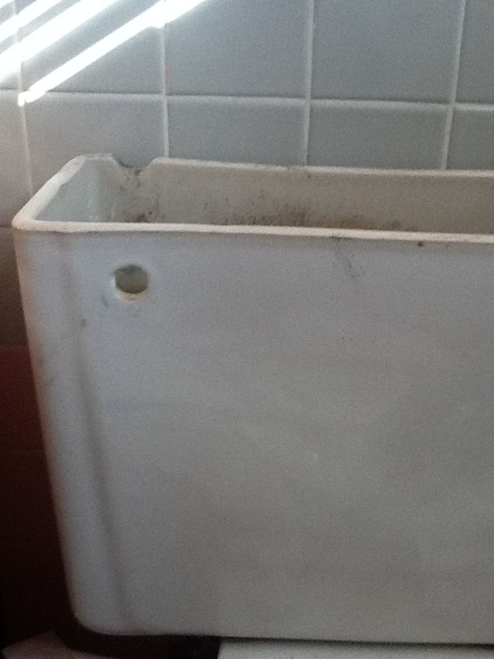 Carefully remove the old part. Be careful not to damage any of the good parts. If you are unsure what you need, take the old part with you to the hardware