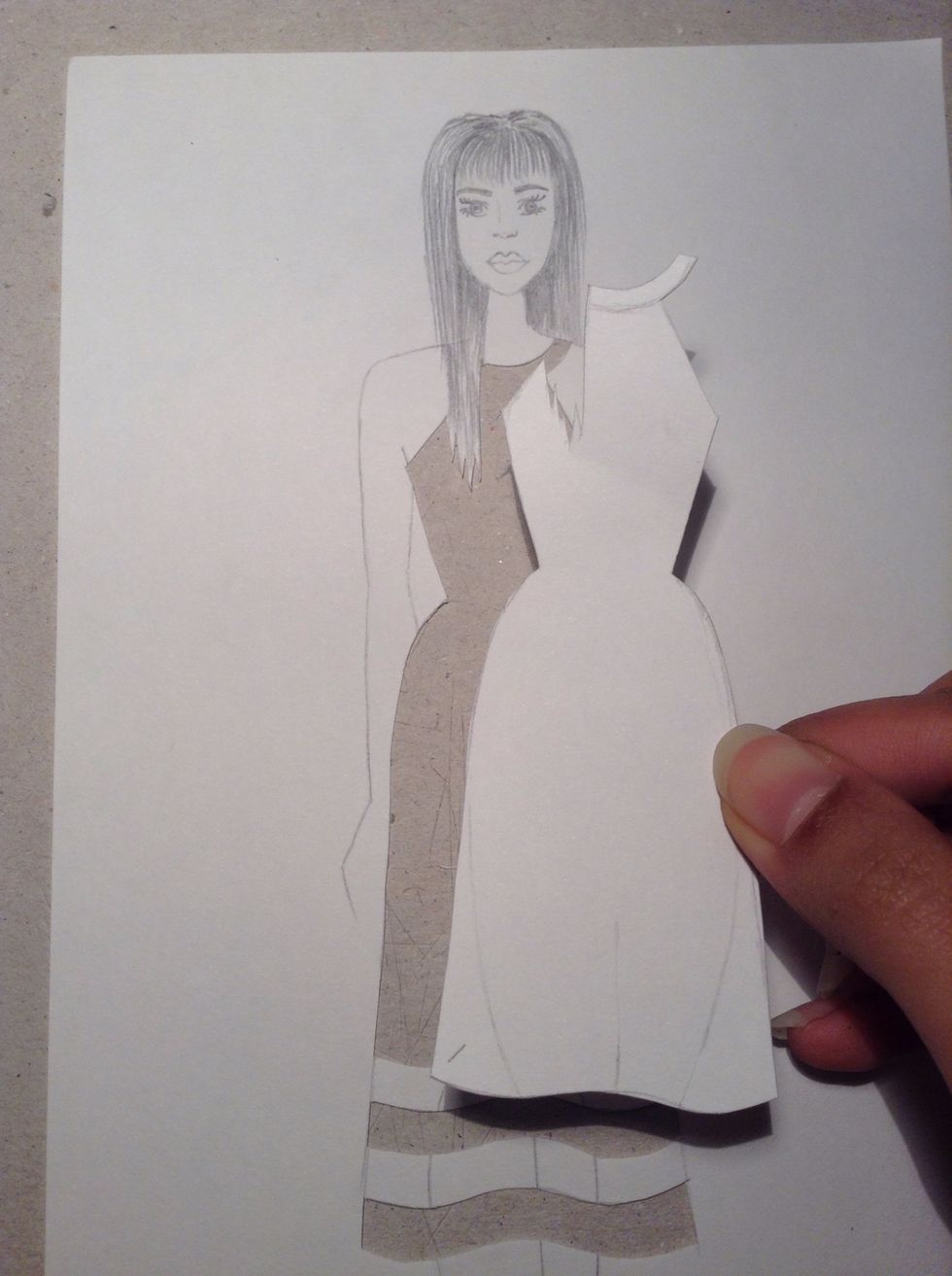 Carefully remove your pieces. You may need to go over some corner pieces, carefully not to rip the pieces out.