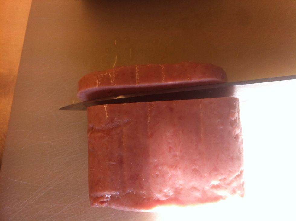 Carefully slice SPAM