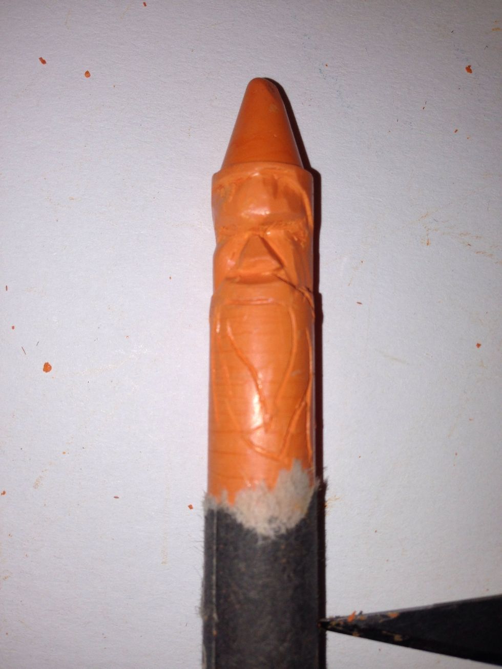 Carve deep lines first