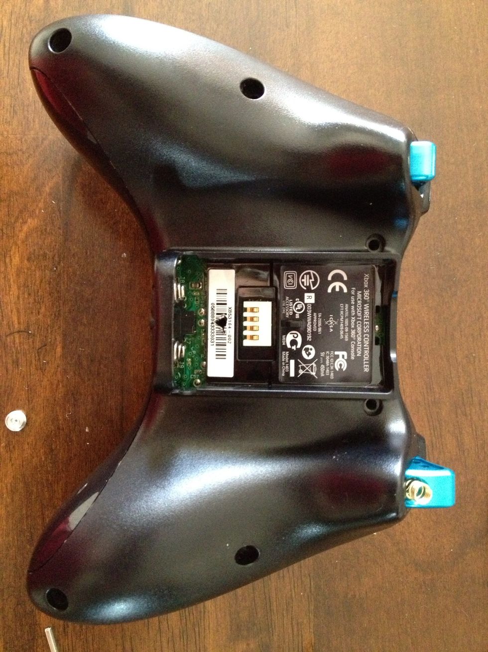 Case easily snapped back on, but triggers are still floppy.