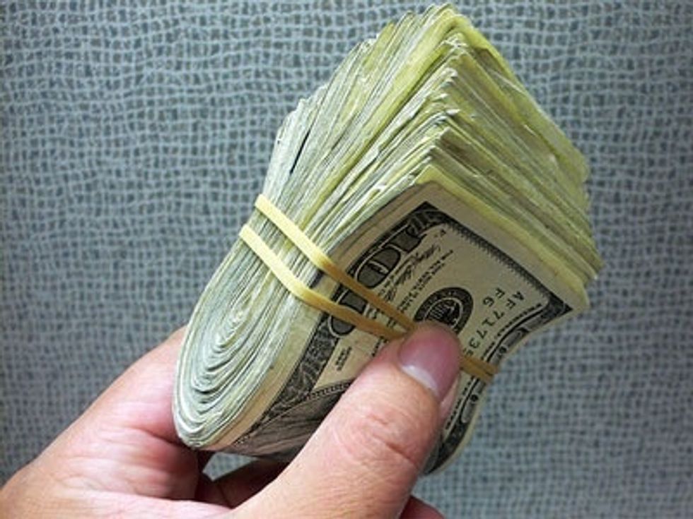 Cash is king. Bring some to buy stuff at any of the retailers who will be there. There are also lots of other players who are always buying, selling and trading gear.