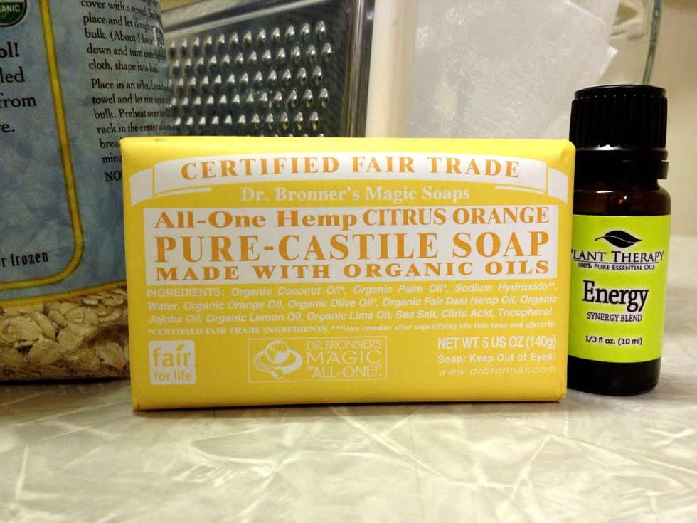 Castile soap is made from 100% plant oil. It does not contain any harsh chemicals, making it completely biodegradable and very earth-friendly.