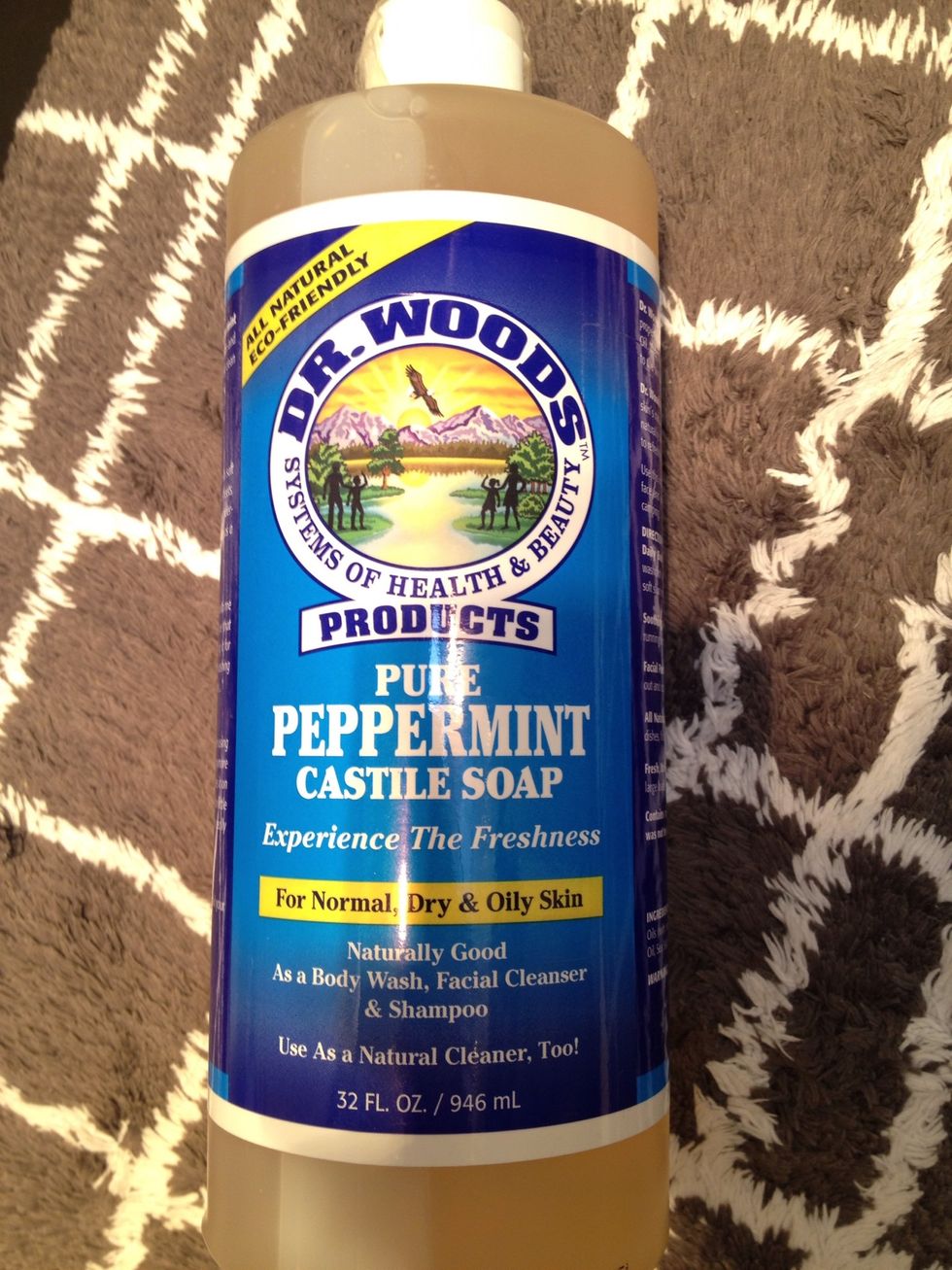 Castile soap is made from plant oils such as olive, hemp and coconut, which are saponified and blended with salt to give it great cleaning abilities. I bought this on iherb and it smells awesome!