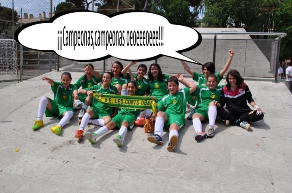 Celebrant la nostre primera lliga juntes i a m\u00e9s guanyan-la