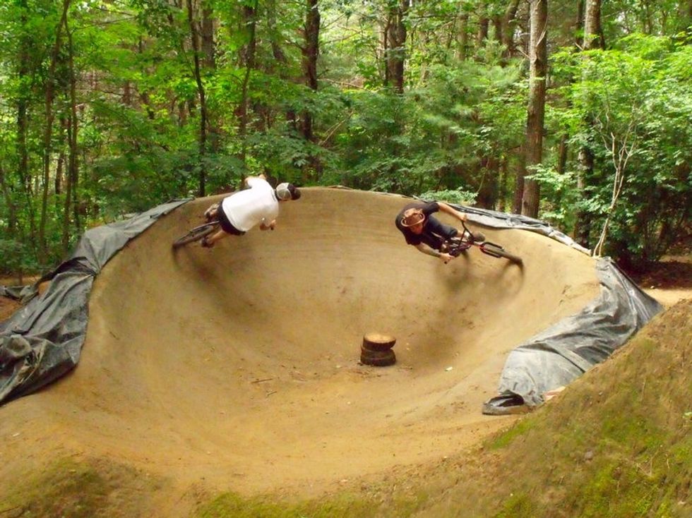Cementing Your Jumps - Cementing your jumps would be a great idea, it will improve the flow through the jumps and it help you not to have to face, bumps on the up ramp of your jumps!