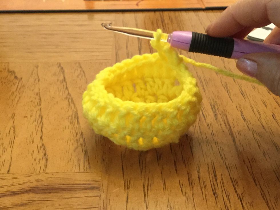 Chain 3 to create first DC.