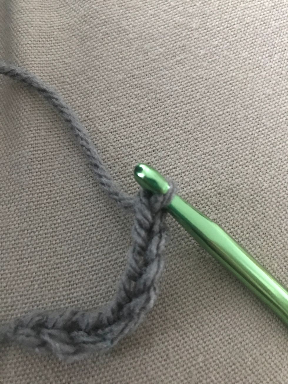 Chain 8, refer to lesson 1 if your not sure how to chain