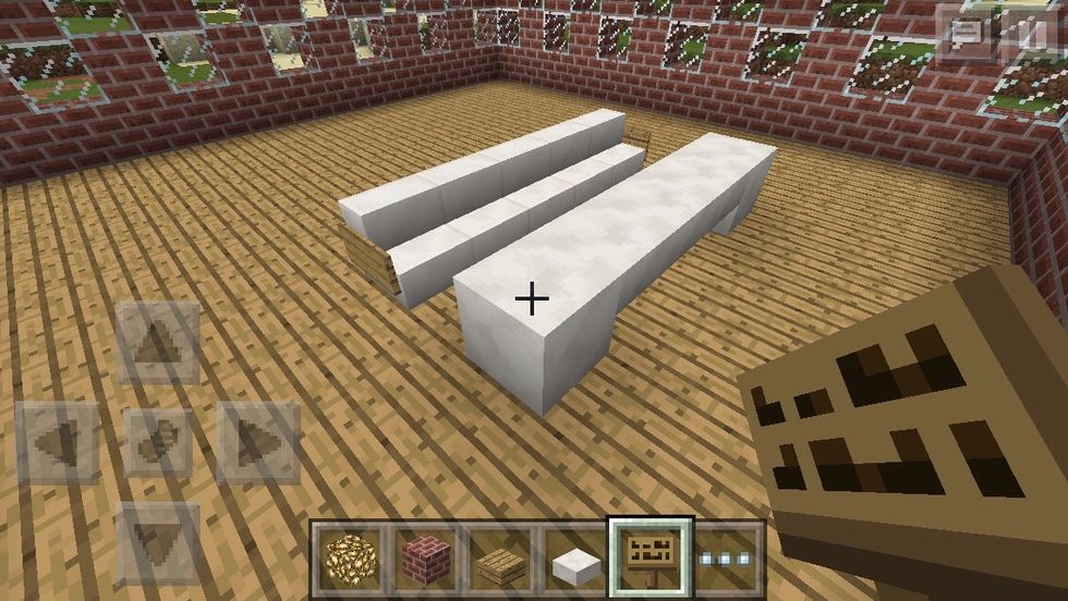 Chair and coffee table made out of Quartz