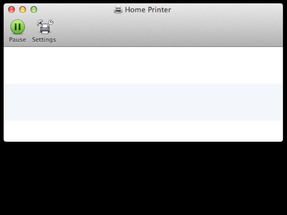 Check all print queues are clear