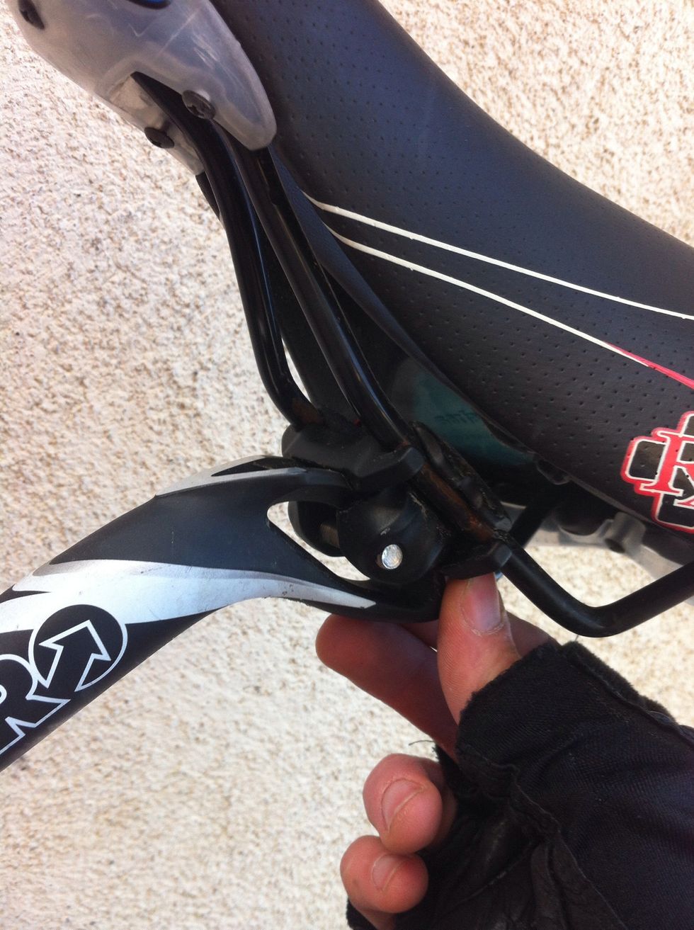 Check all seat bolts to make sure they are tight and the seat is in the correct position.