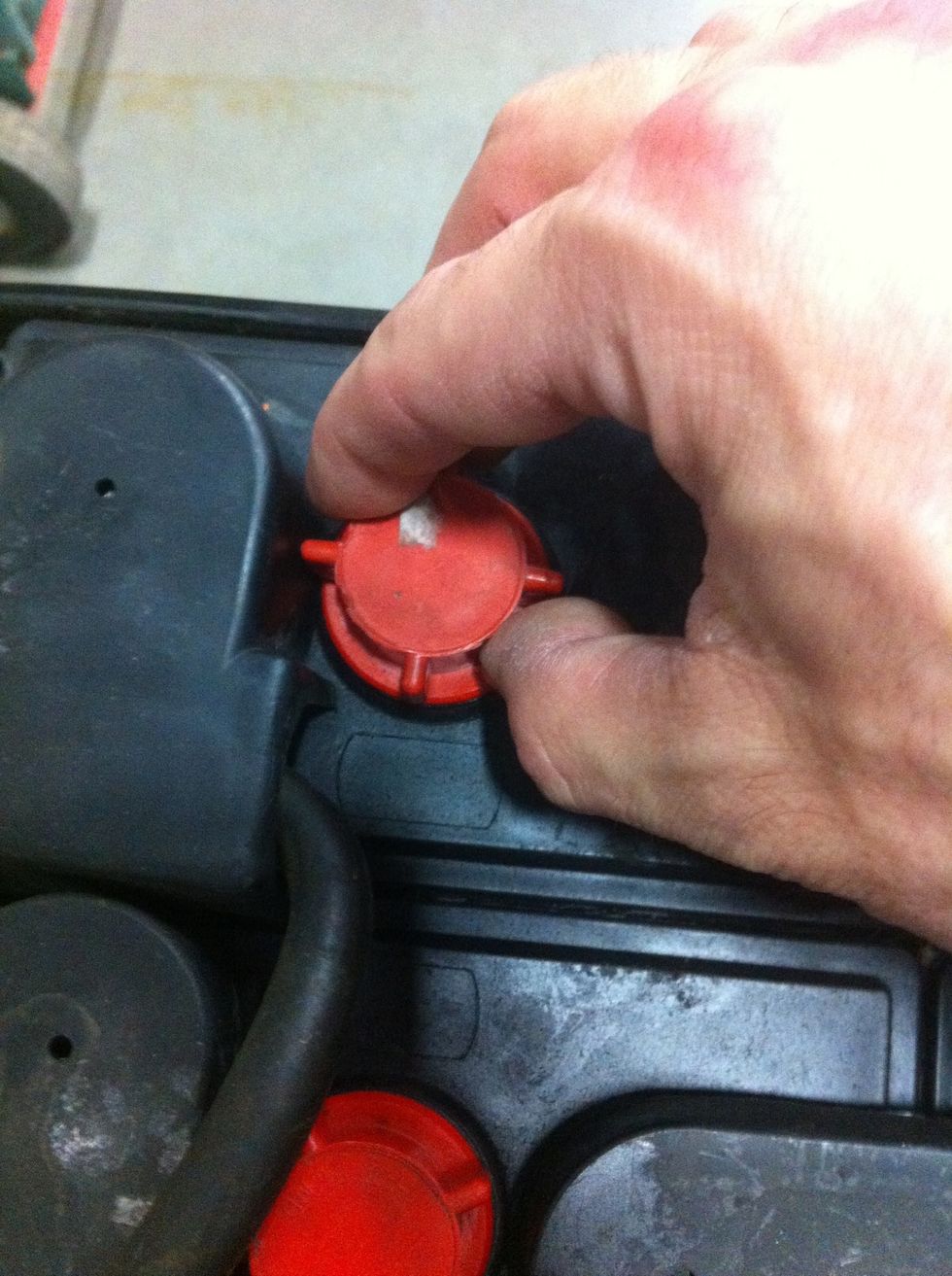 Check each cell by visually inspecting them