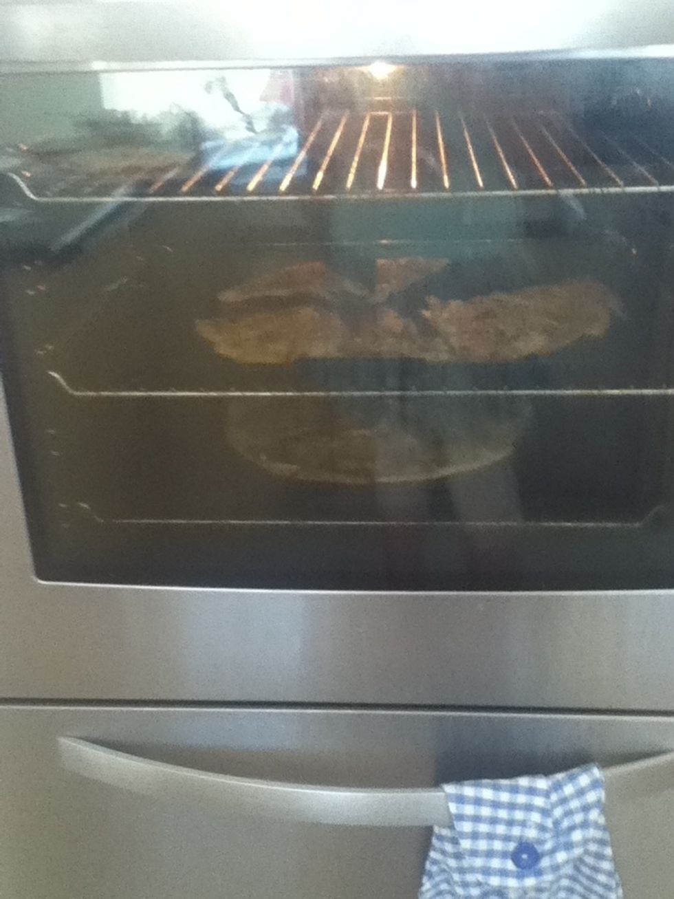 Check if it's golden brown Try not to burn