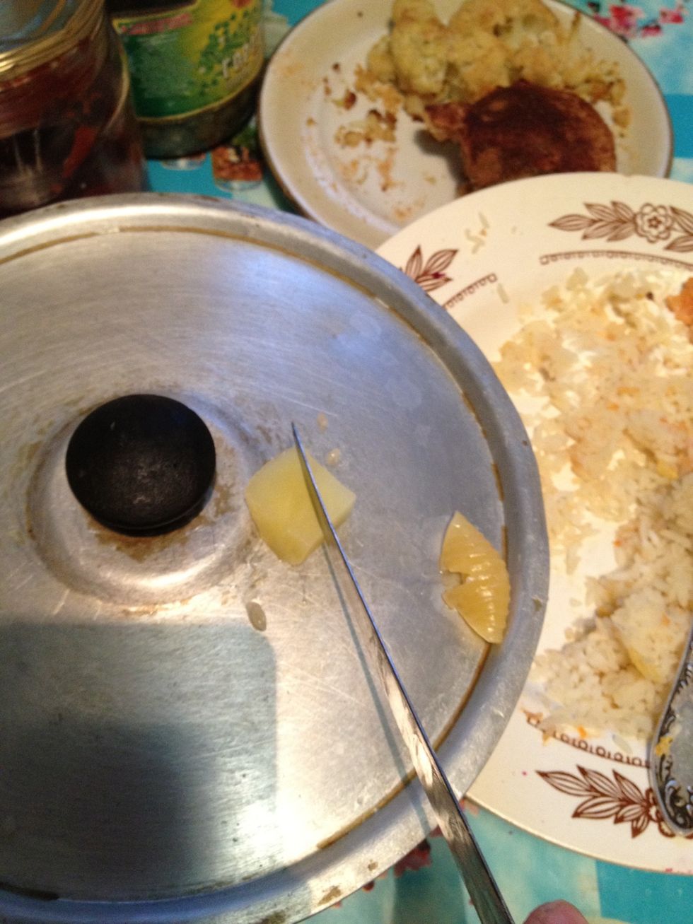 Check if potatoes and pasta are cooked, If yes- take them out