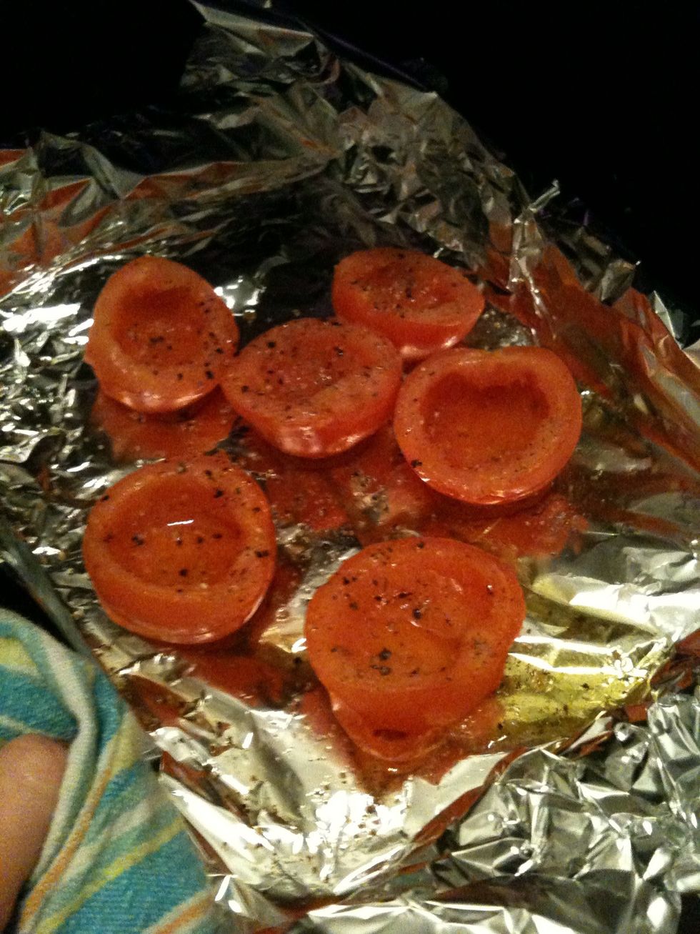 Check on the toms they should be softening up!