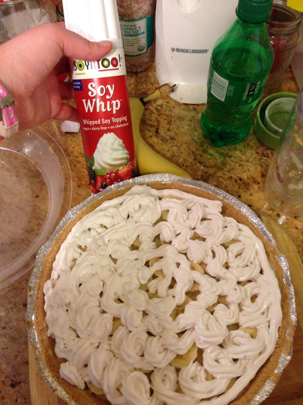 Check out my recipe on how to make dairy-free banana cream pie using the pastry cream we just made!