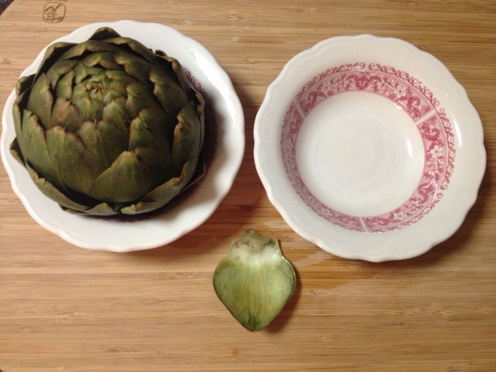 How to cook an artichoke in the microwave! B+C Guides