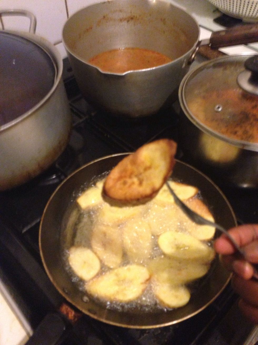 Check to make sure that it is brown in colour before turning them over