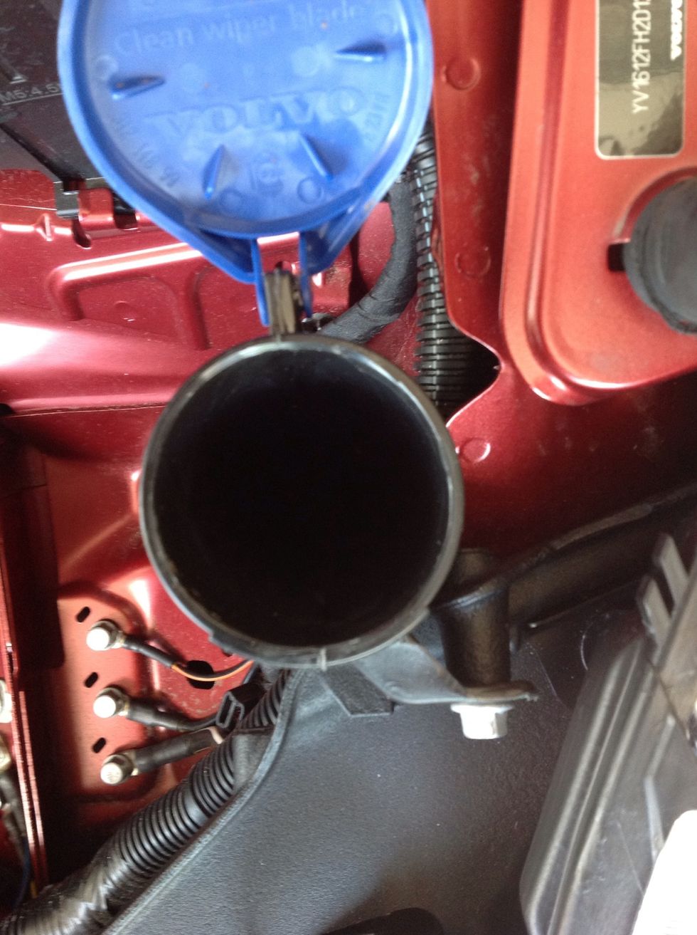 Check to see how much washer fluid is inside
