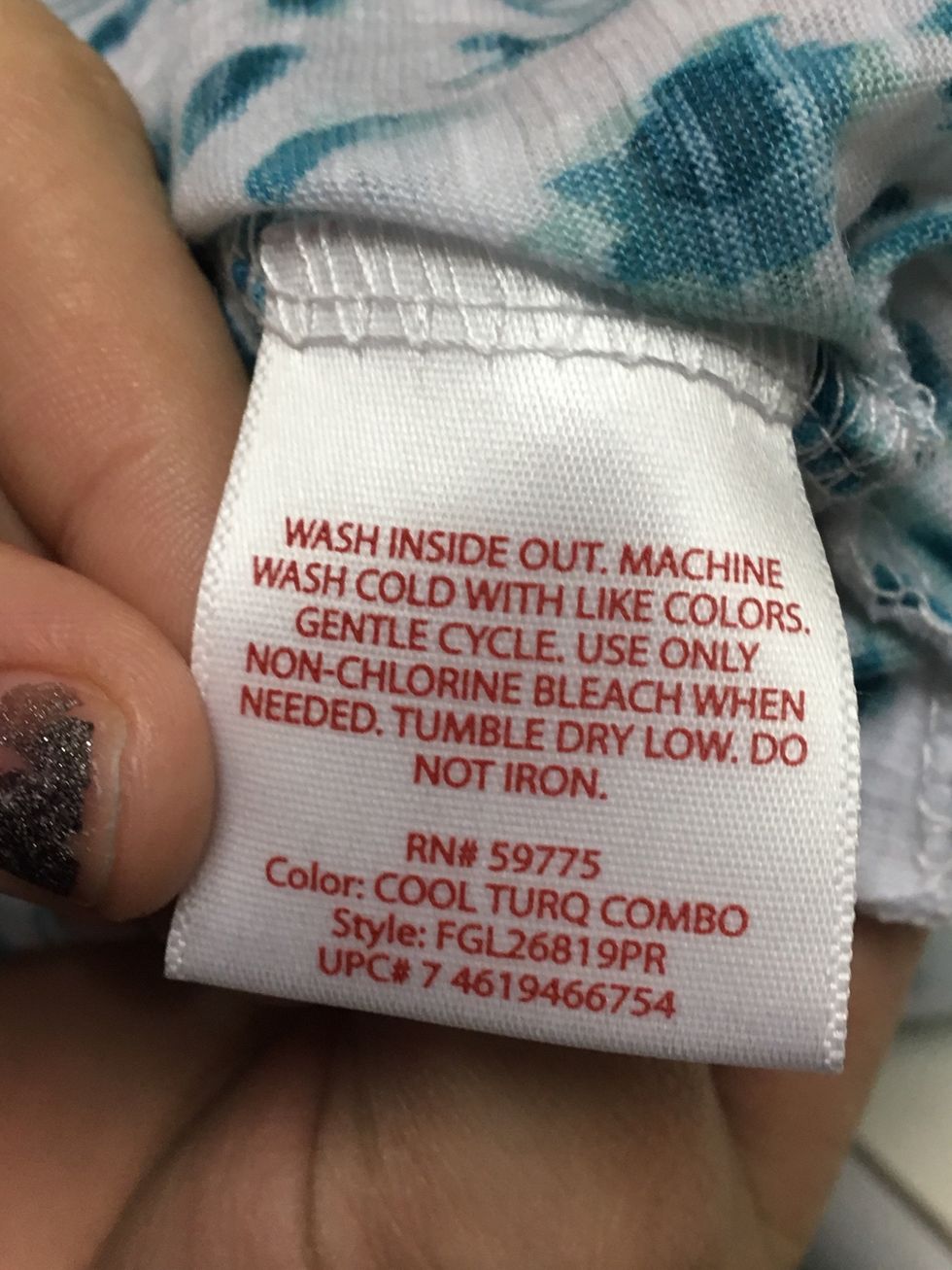 Check your clothing tags to make sure your washing is effective and accurate for you!