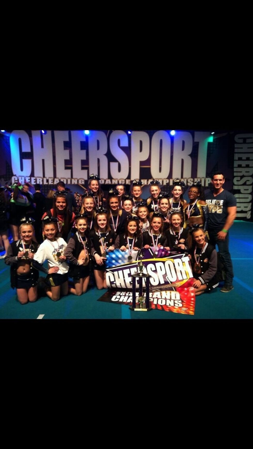 Cheer makes me feel confident in myself.