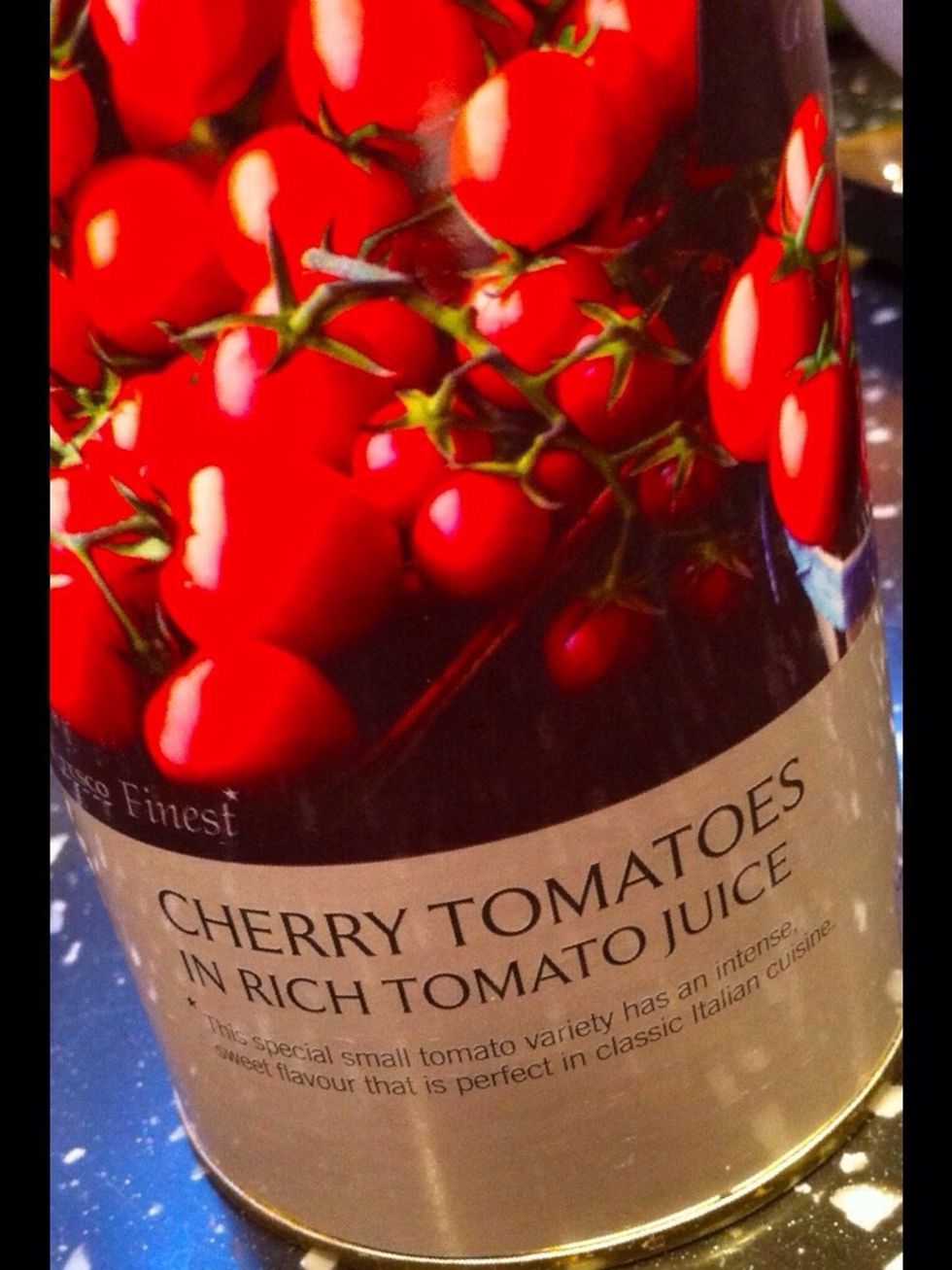 Cherry tomatoes in a tin - who knew!!