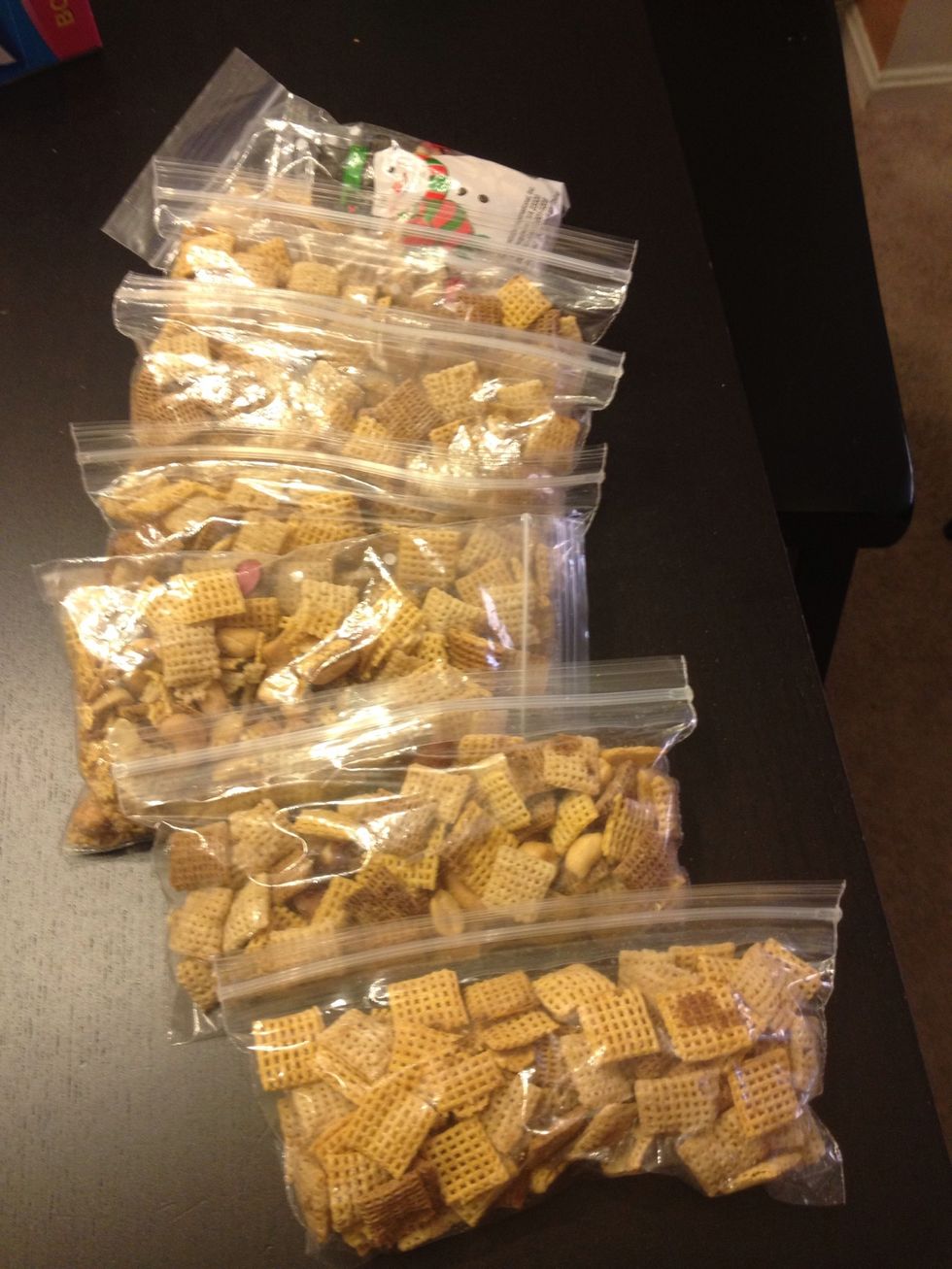 Chex mix (homemade)