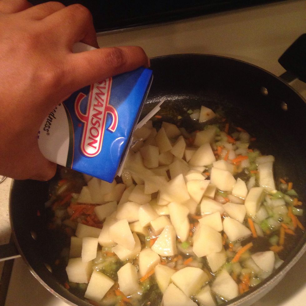 Chicken broth