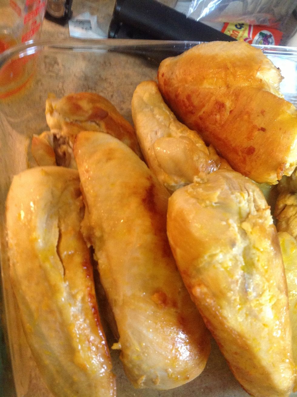 Chicken should look like this.