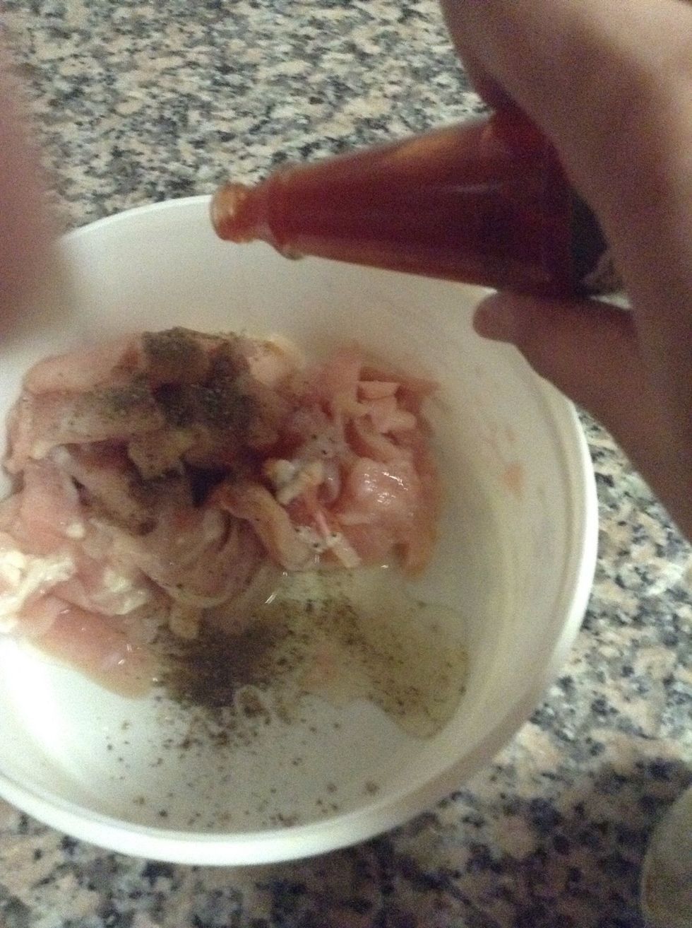 Chilly sauce around 1 1/2 tbsp