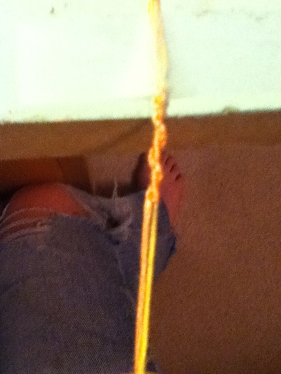 Chinese staircase it for like four inches