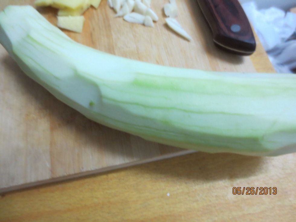Chinese thin squash