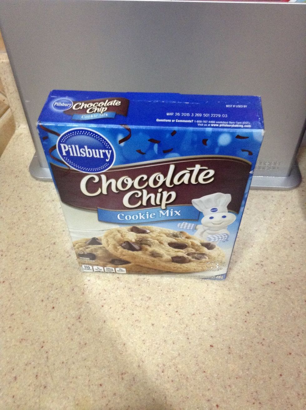 Chocolate chip cookie mix