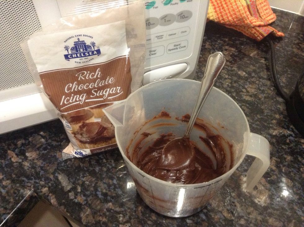 CHOCOLATE, CHOCOLATE, EVERYBODY LOVES SOME CHOCOLATE! Icing sugar. :{D