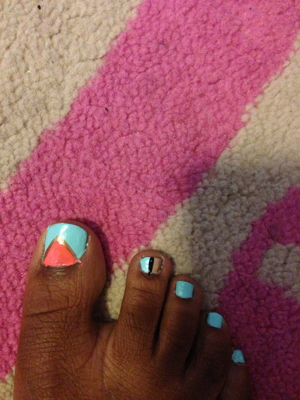 How to paint nail art for your toenails B+C Guides