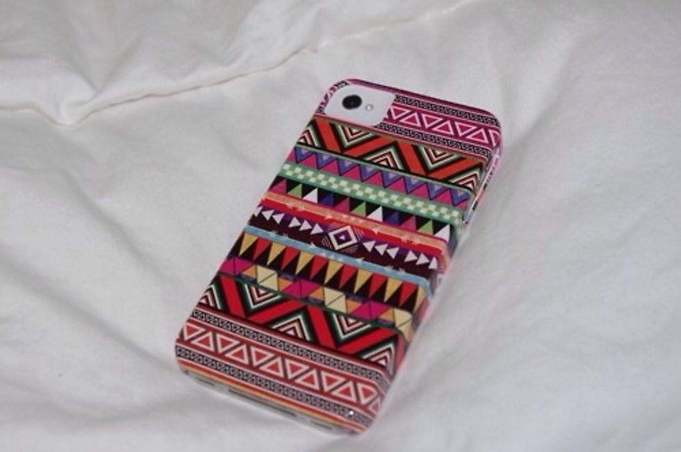 Choose a reference photo from the Internet if you aren't familiar with tribal patterns!
