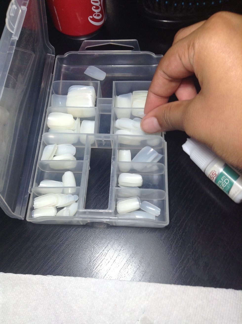 Choose a size you think might fit.