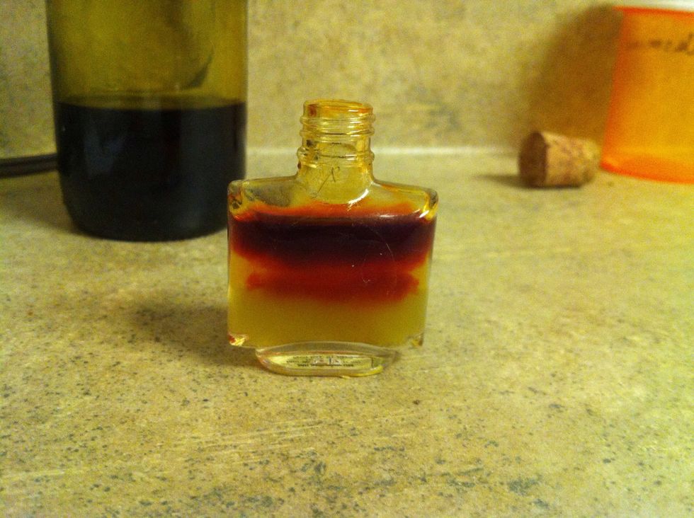 Choose a smaller perfume bottle for your mixture and, using the eyedropper, combine different tinctures to create your own unique scent!