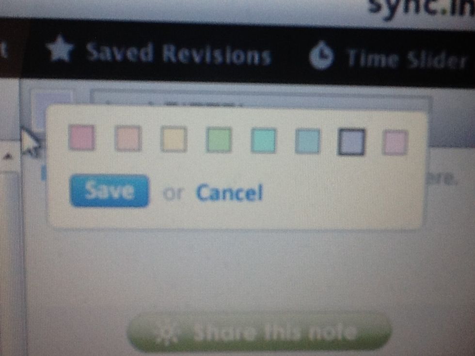 Choose a unique color for your text.